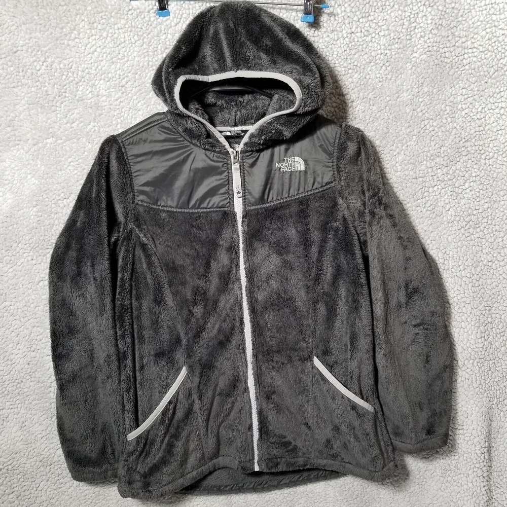 The North Face‎ Oso Fleece Black Full Zip Hoodie Jacket Girls XL